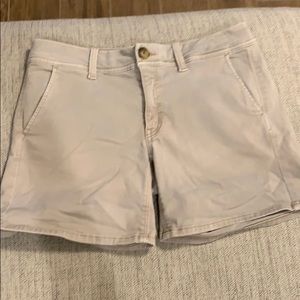 American Eagle Midi super stretch X shorts.